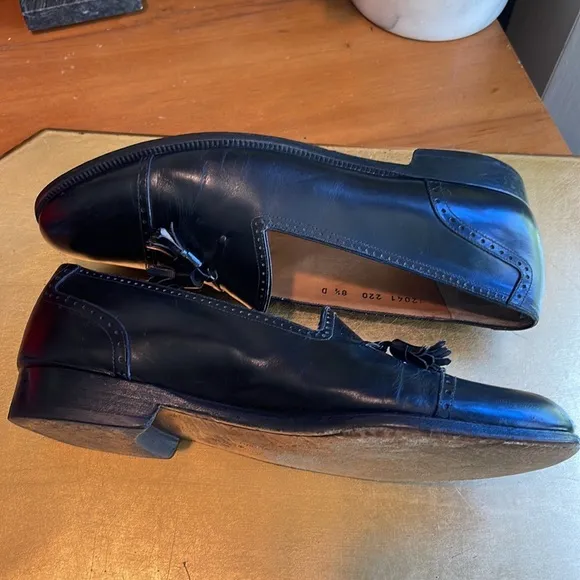 Salvatore Ferragamo Brogue Cap-Toe Tasseled Loafers