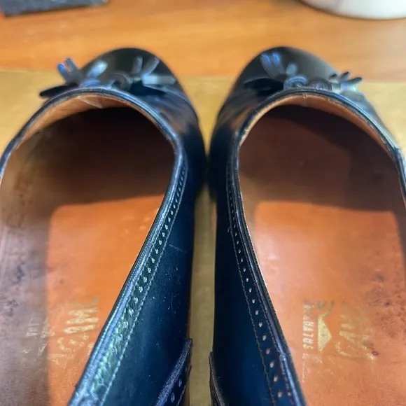 Salvatore Ferragamo Brogue Cap-Toe Tasseled Loafers
