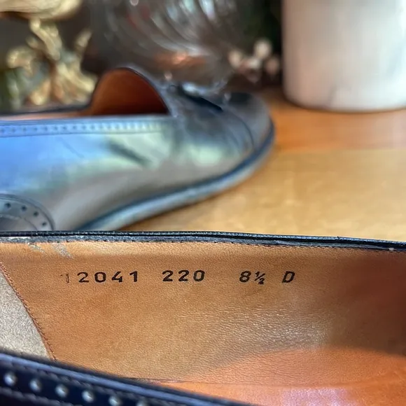 Salvatore Ferragamo Brogue Cap-Toe Tasseled Loafers
