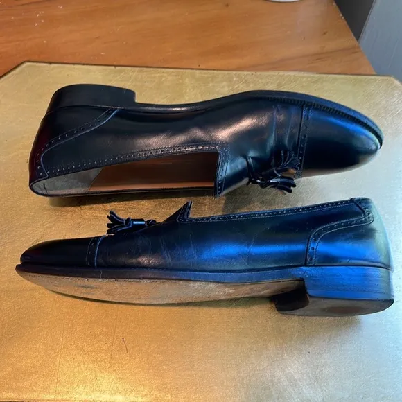 Salvatore Ferragamo Brogue Cap-Toe Tasseled Loafers