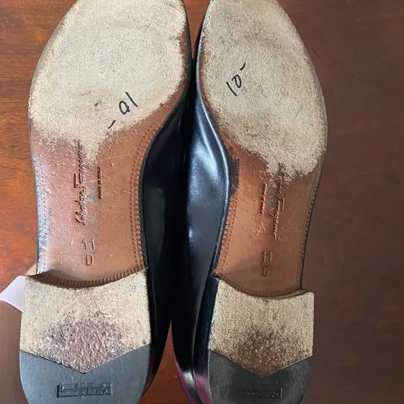 {salvatore ferragamo} Men’s Black Tassel Loafers