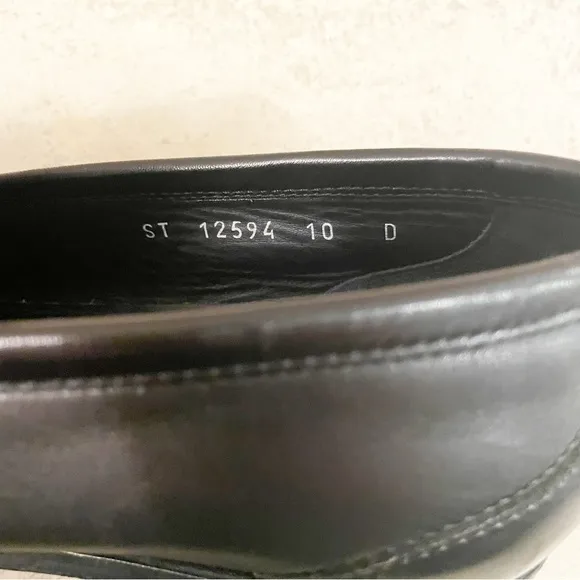 Salvatore FerragamoBlack Silver Slip On Loafers Moccasins