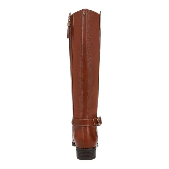 Sam &amp; Libby Women's Percy Regular Calf Knee High Riding Boots Brown Size 10