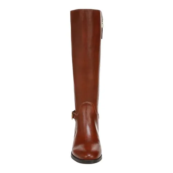 Sam &amp; Libby Women's Percy Regular Calf Knee High Riding Boots Brown Size 10