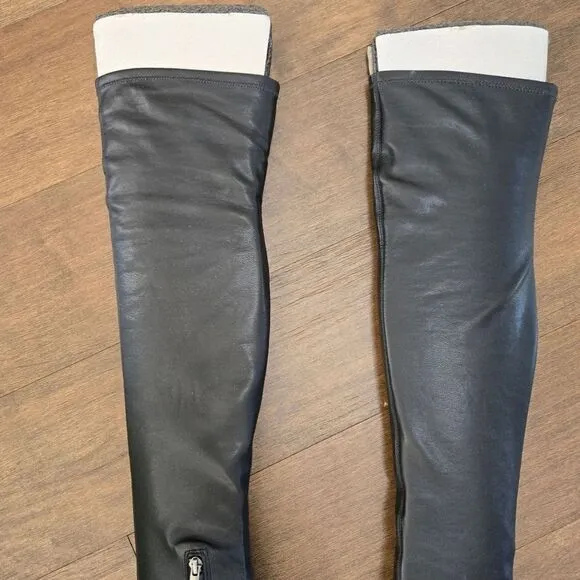 Sam Edelman Amber Leather Over-the-Knee Boot size 5.5