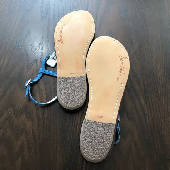 Sam Edelman GiGi Aqua Azure Sandals for Women 9.5 summer special events dressy