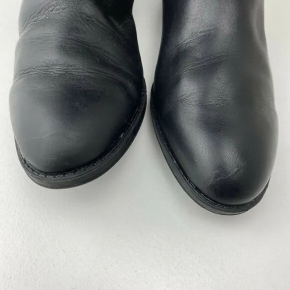 Sam Edelman Pembrooke Women's Black Suede Knee High Riding Boots Size 7.5 M