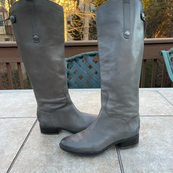 Sam Edelman penny gray riding boots