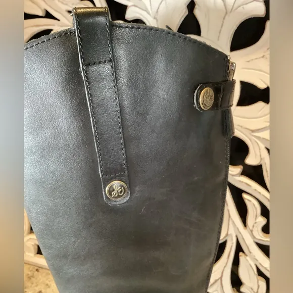 Sam Edelman Penny Riding Boots Black Size 8.5