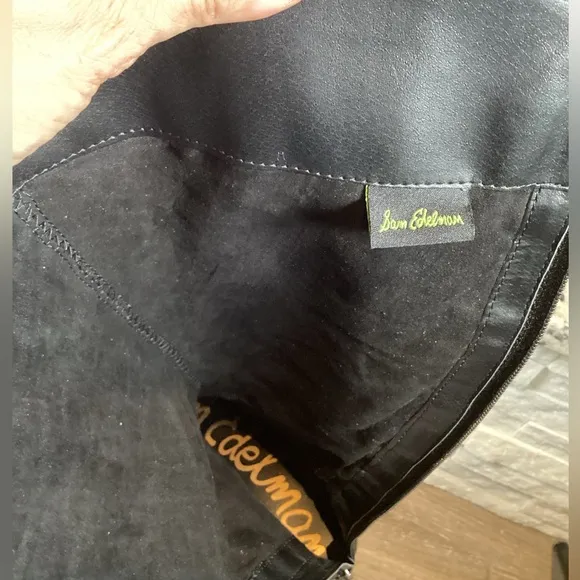 Sam Edelman Penny Riding Boots Black Size 8.5