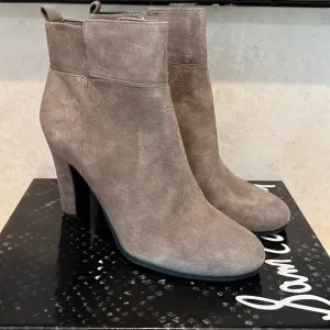 Sam Edelman Sianna Flint Suede Leather Boots