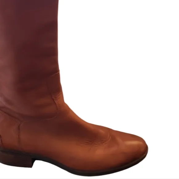 Sam Edelman Tall Brown Leather Riding Boots 8M