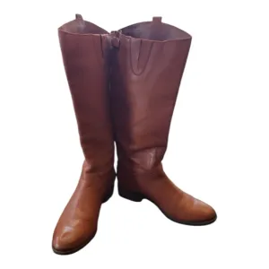 Sam Edelman Tall Brown Leather Riding Boots 8M