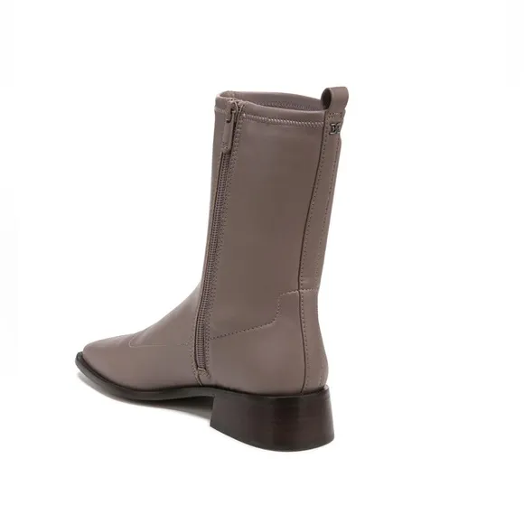SAM‎ EDELMAN Tierney Womens Faux Leather Square Toe Mid-Calf Boots