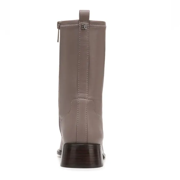 SAM‎ EDELMAN Tierney Womens Faux Leather Square Toe Mid-Calf Boots