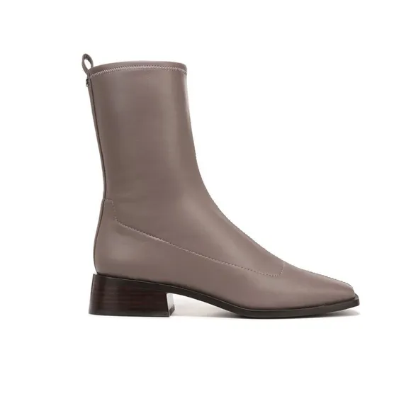 SAM‎ EDELMAN Tierney Womens Faux Leather Square Toe Mid-Calf Boots