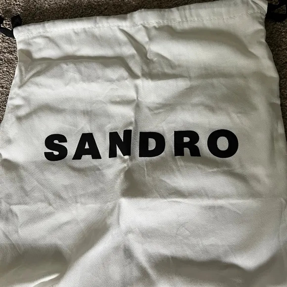 Sandro croc embossed loafers