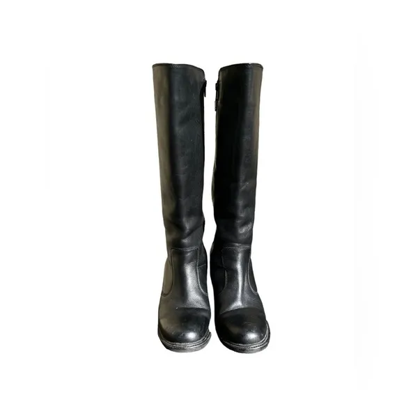 Santana Canada Sarita Women’s 8W Black Sheep Skin- Lined Riding Boots