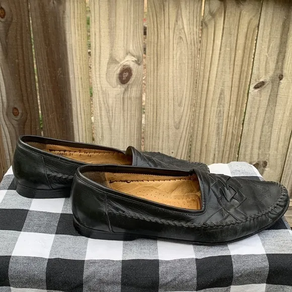 Santoni ‘Boca’ slip on loafers, size 14D