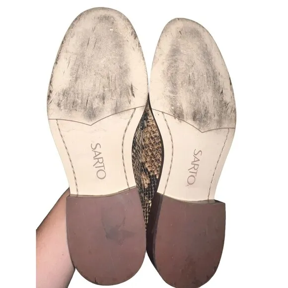 Sarto by Franco Sarto Woman JOHANA Slip-On Leather Loafers Size; 6 m
