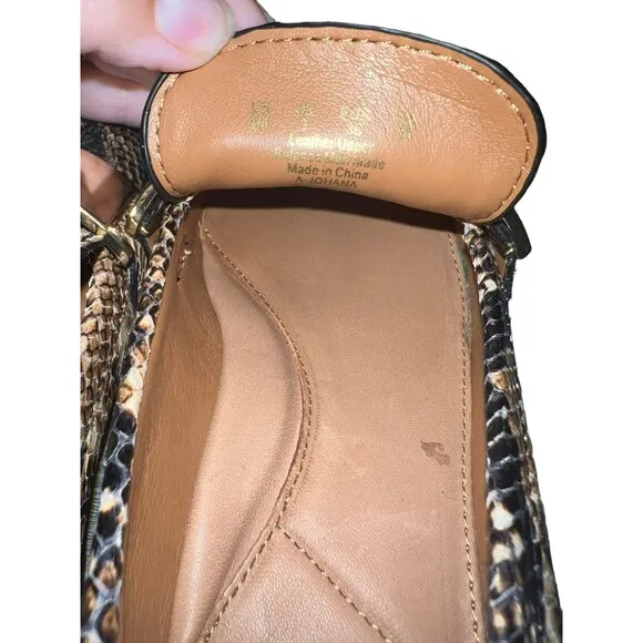 Sarto by Franco Sarto Woman JOHANA Slip-On Leather Loafers Size; 6 m
