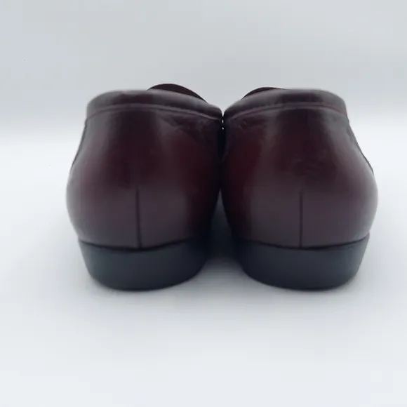 SAS Comfort Simplify Slip-On Loafers Antique Wine Size 7N