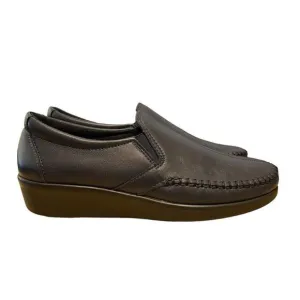 SAS Dream Navy Leather Loafers Slip On Size 7.5 NEW