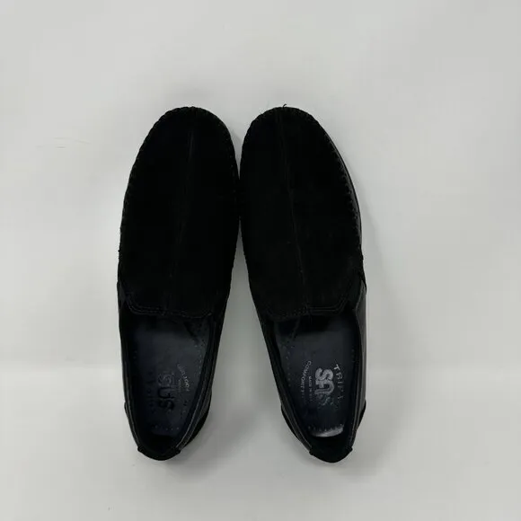 SAS Dream Slip-On Loafers, Black, Women's 6M