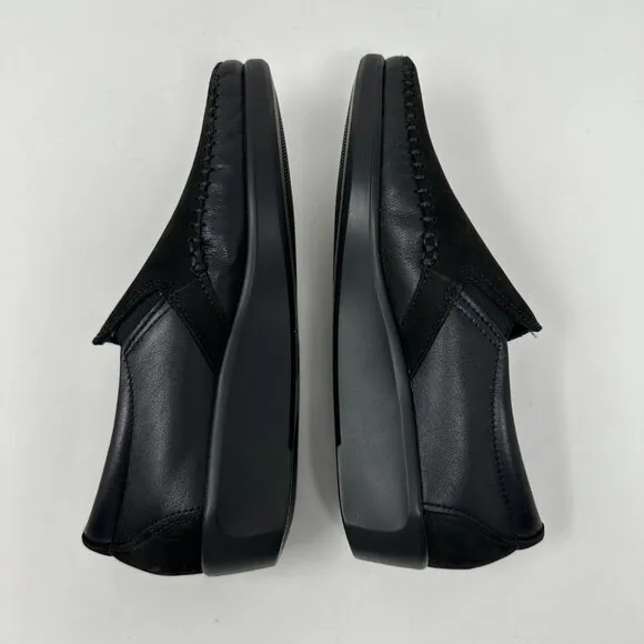 SAS Dream Slip-On Loafers, Black, Women's 6M