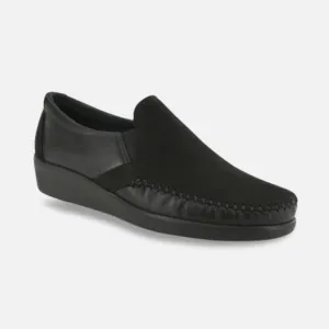 SAS Dream Slip-On Loafers, Black, Women's 6M
