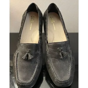 SAS Hope Black Tassel Loafers Women’s Shoes Suede Size 9.5 Medium New
