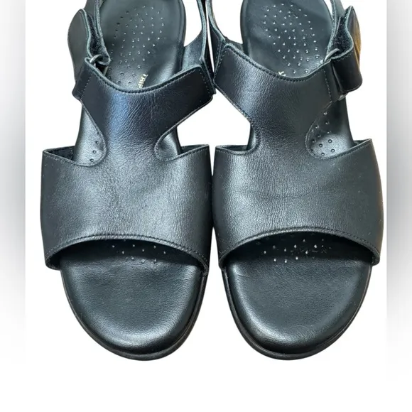 SAS suntimer 9.5 black leather comfort sandals
