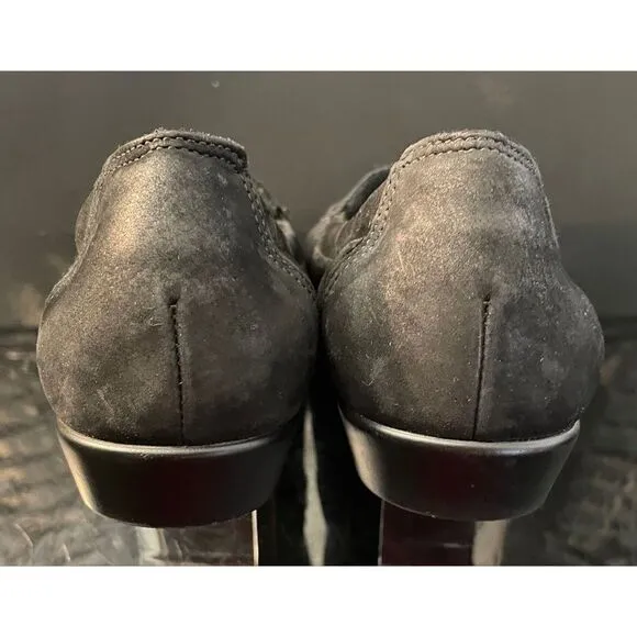 SAS Hope Black Tassel Loafers Women’s Shoes Suede Size 9.5 Medium New