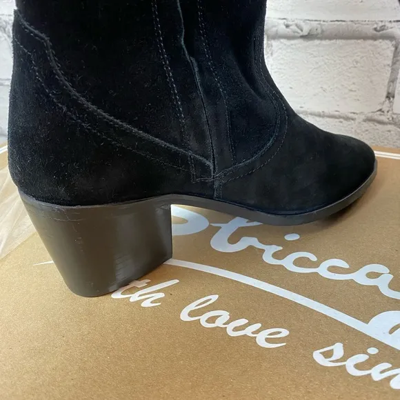 Sbicca x Volatile Women's Izzy Black Tall Suede Boots Size 6.5 Riding Boots NEW