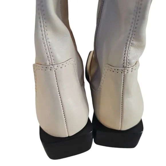 Schutz Guily Up Leather Boots size 7