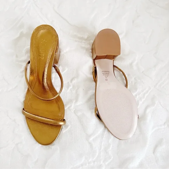 Schutz Kyra Strappy Sandal Size 8.5 New
