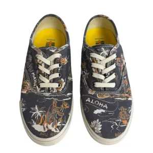 SEAVEES Legend Beachcomber Herringbone Twill Sneaker Casual Hawaii Big Kids 3