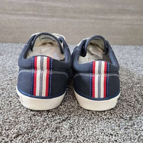 SeaVees Men's Navy Canvas Sneakers Westwood Tennis Shoe Original NEW size 10.5