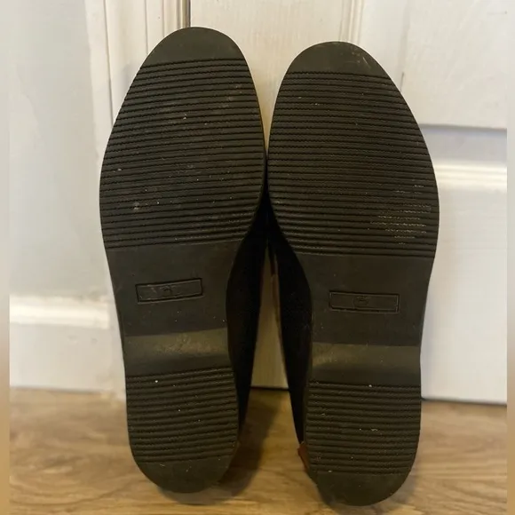 Sebago Black and Brown Tassel Loafers