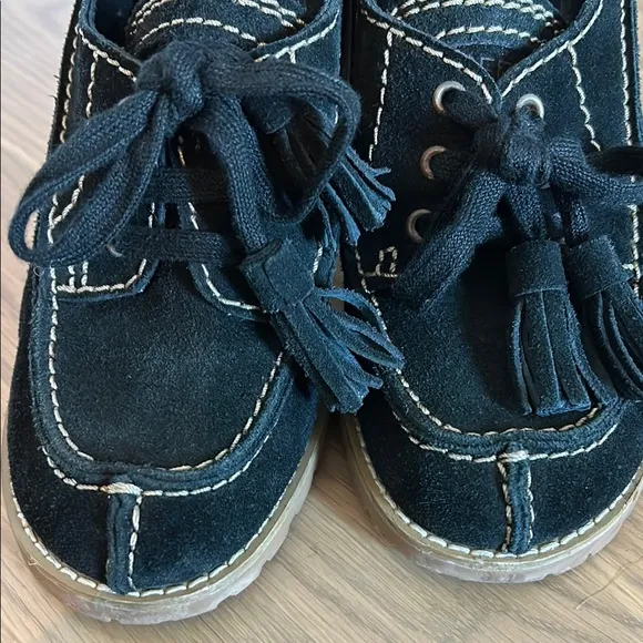 See by Chloe Black Suede heeled loafers