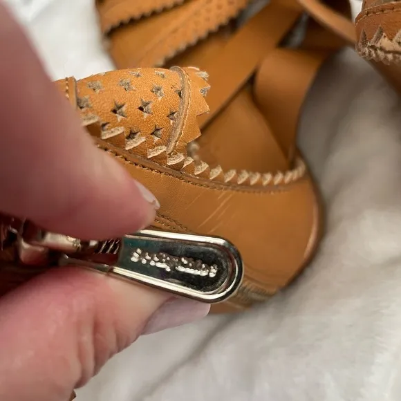 See by Chloe tan open toe sandals SZ strappy sandal SZ EUR 39
