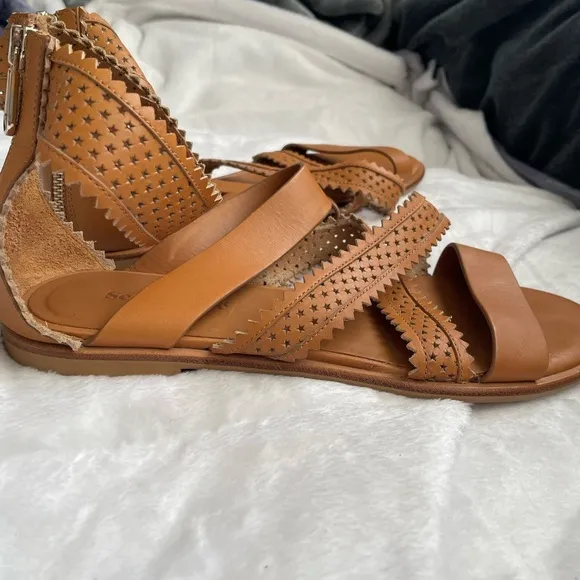 See by Chloe tan open toe sandals SZ strappy sandal SZ EUR 39