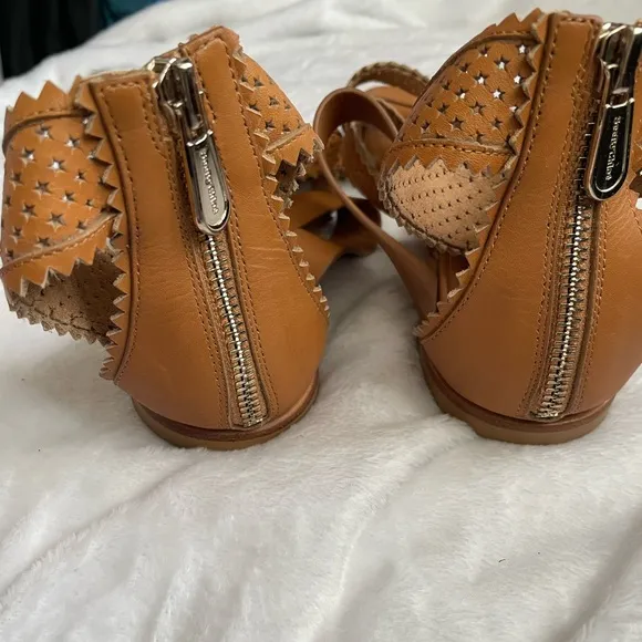See by Chloe tan open toe sandals SZ strappy sandal SZ EUR 39