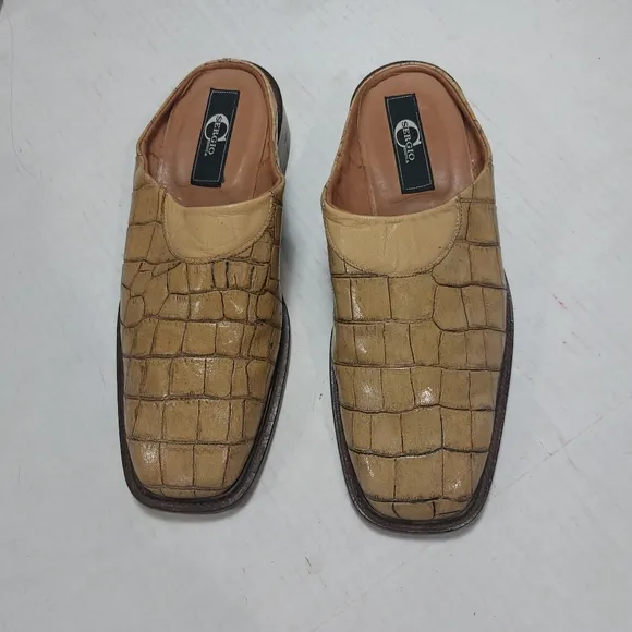 Sergio Cerrutti Men's Slip-on  Loafers Made in Italy Rare Find.
