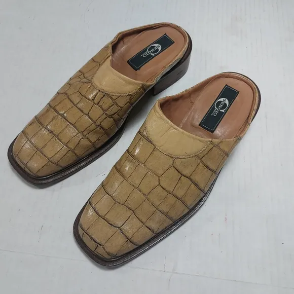 Sergio Cerrutti Men's Slip-on  Loafers Made in Italy Rare Find.