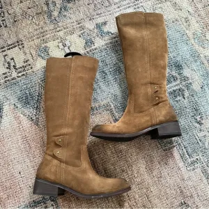 Seychelles Brown Suede Riding Boots sz 9.5