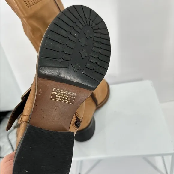 Seychelles Tan Riding Boots Ladies Size 7
