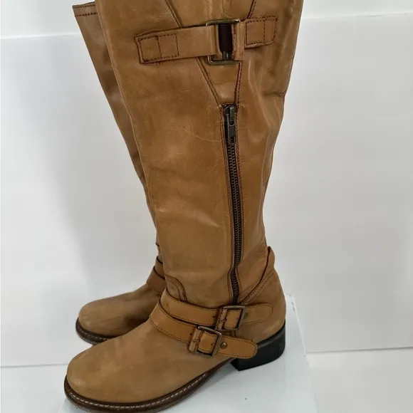 Seychelles Tan Riding Boots Ladies Size 7
