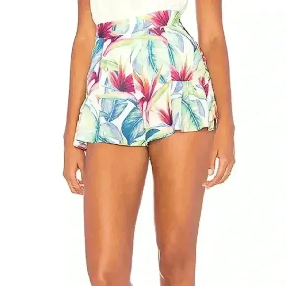 Show Me Your Mumu Skippy shorts Palms Size Medium