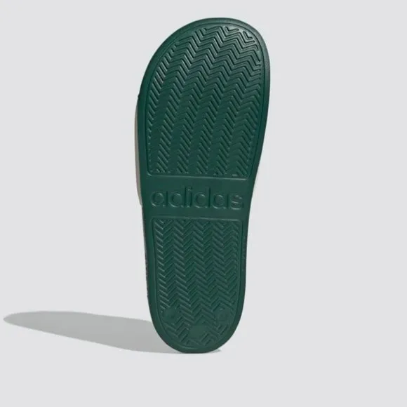 Shower Adilette Adidas Slides Mens Black Size White Sandals Men's 10 Sandal New